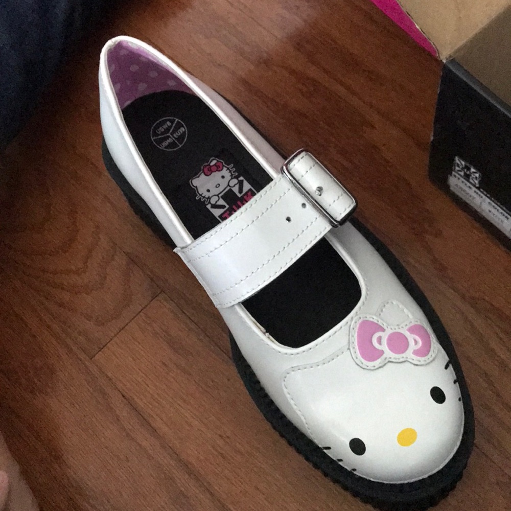 Hello kitty platform shoes